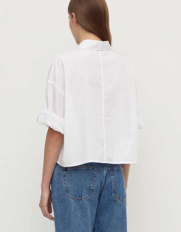 Revibe - Repaired Assembly Label Cotton Womens Shirts L/S