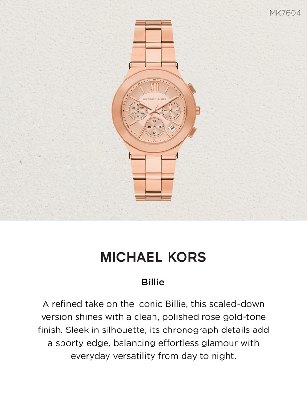 Michael Kors - Billie Rose Gold Chronograph Watch