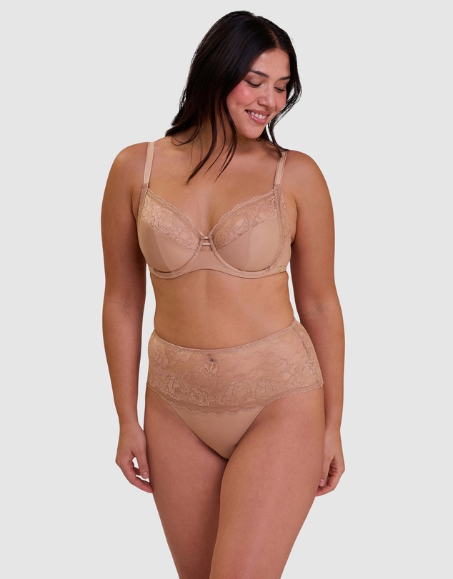 Sans Complexe - Lily Full Cup Wired Bra With Lace