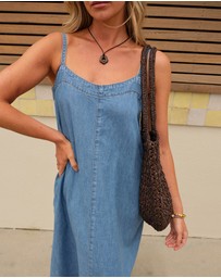 Ceres Life - Remy Strappy Midi Dress