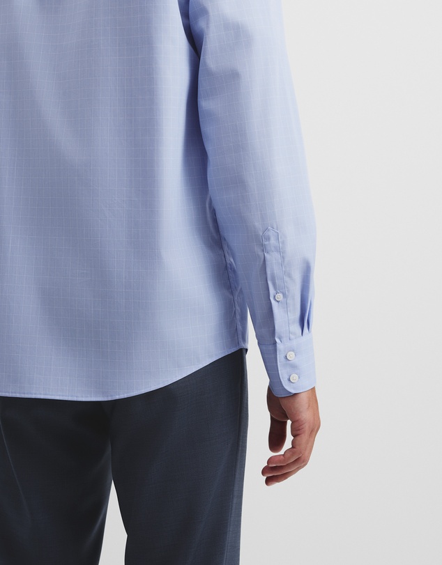 Country Road - Regular Fit Grid Check Travel Shirt