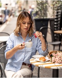 CAMIXA - IRIS Stripes Linen Shirt
