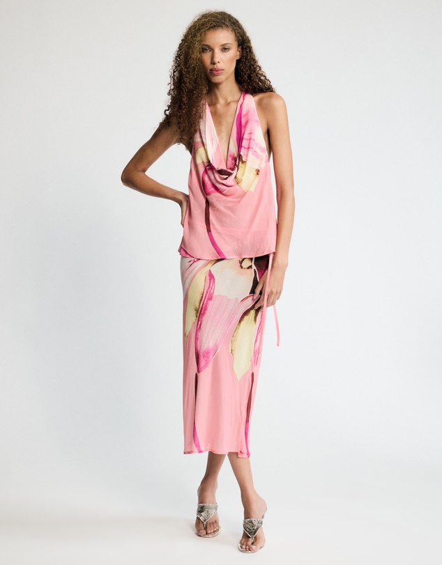 Revibe - Repaired Lover Paloma Midi Skirt - AU 10