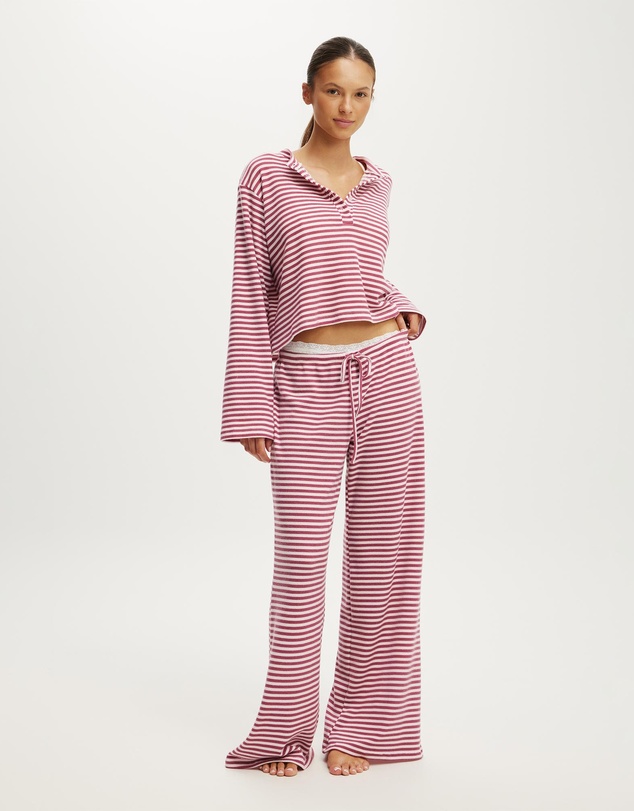 Cotton On Body - Super Soft Waffle Henley Top