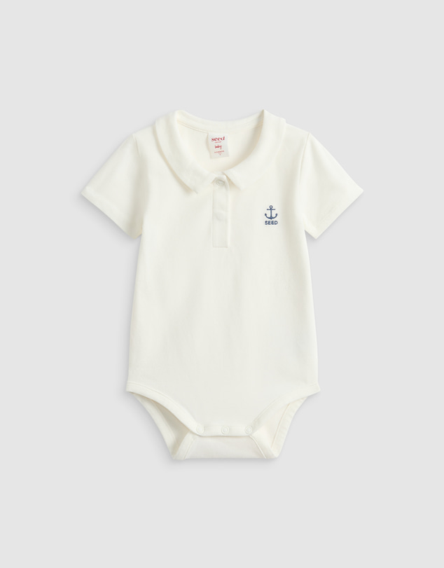 Seed Heritage - Collared Bodysuit