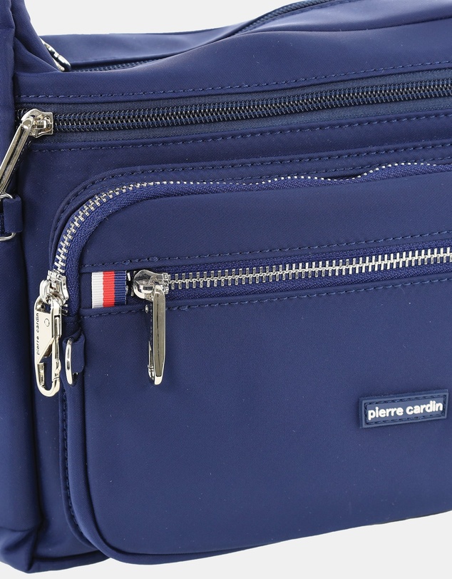 Pierre Cardin - Pierre Cardin RFID Anti-Theft Nylon Crossbody
