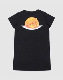 Santa Cruz - Sunrise Dot Tee Dress - Teens