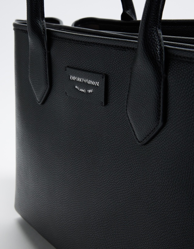 Emporio Armani - Tote L Mini Grana Spuntata