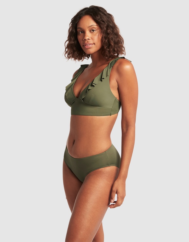 Sea Level Australia - Essentials Frill Bra Top