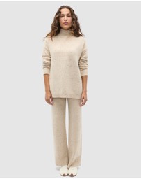 Seed Heritage - Fleck Mock Neck Slouch Knit