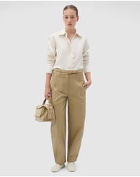 Oroton - Lace Trim Shirt