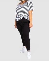 Love Your Wardrobe - Lola Slim Ponte Pants