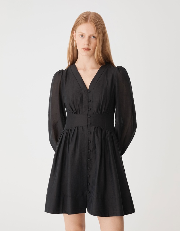 Forcast - Paloma V-Neck Mini Dress