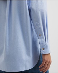 Country Road - Oversized Australian Cotton Oxford Shirt