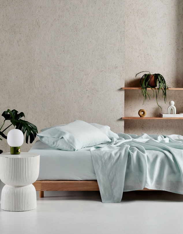 Linen House - Nimes Pure Linen Standard Pillowcase