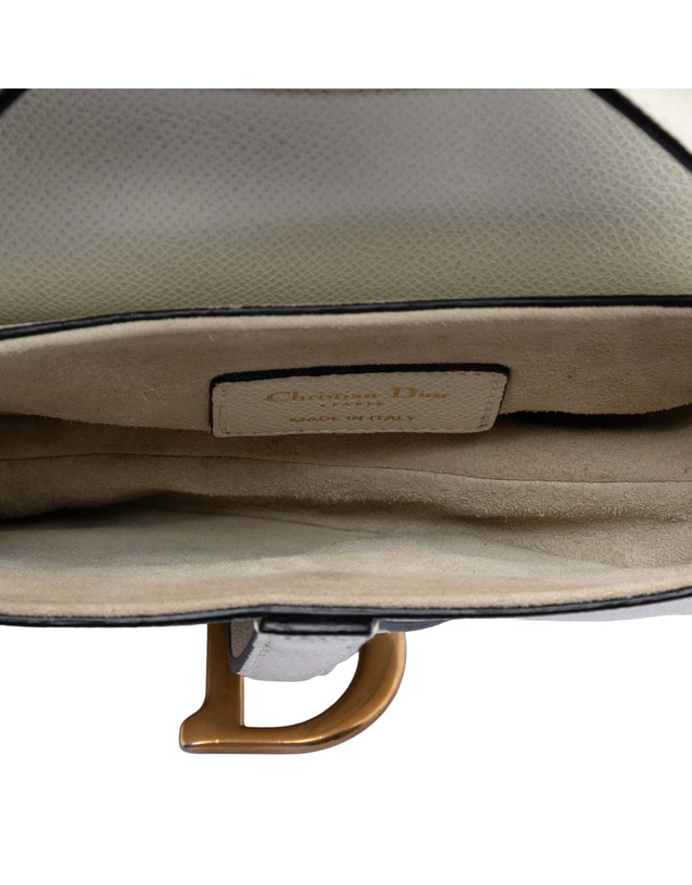 Pre-Loved by Azura Reborn - Pre-Loved Mini Grained Calfskin Saddle Bag