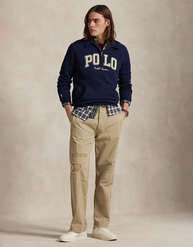 Polo Ralph Lauren - Logo Fleece Collared Sweatshirt