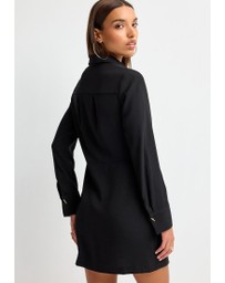 NEXT - Asymmetric Crepe Mini Dress