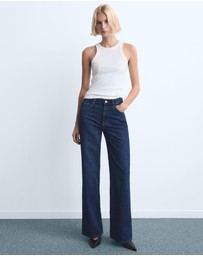 M.N.G - Danila High-Waisted Wide-Leg Jeans