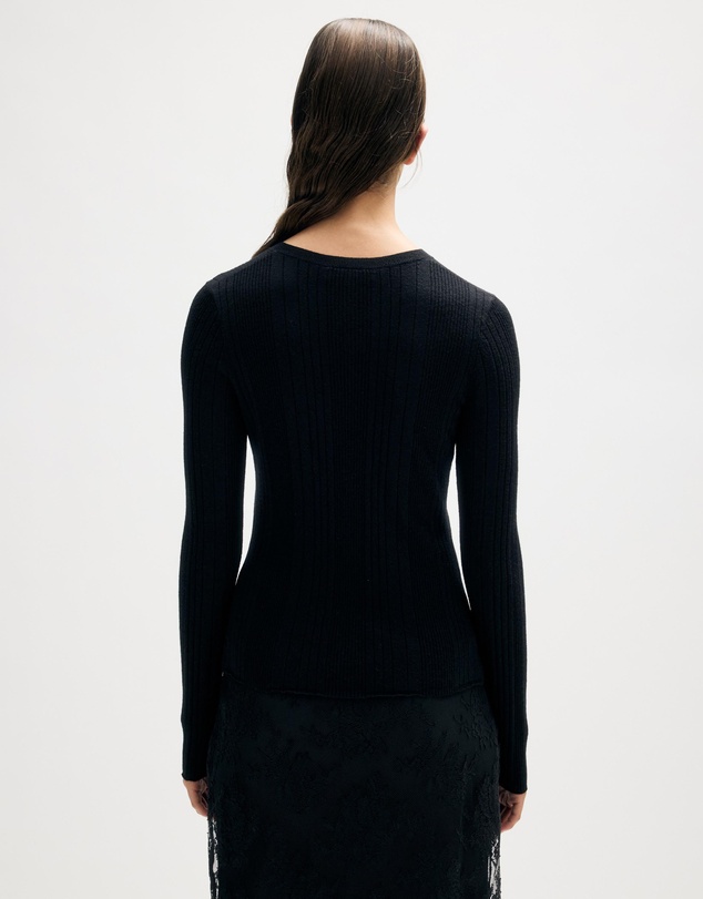 Minima Esenciales - Nori Merino Wool Cardigan