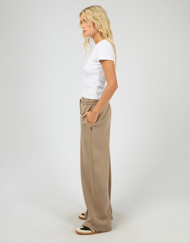 All About Eve - Aae Vintage Wide Leg Trackpant Stone