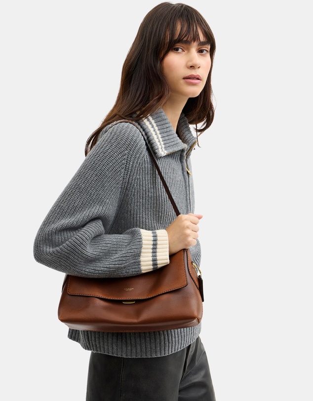 Coach - Loved Leather Chelsea Shoulder Bag 30