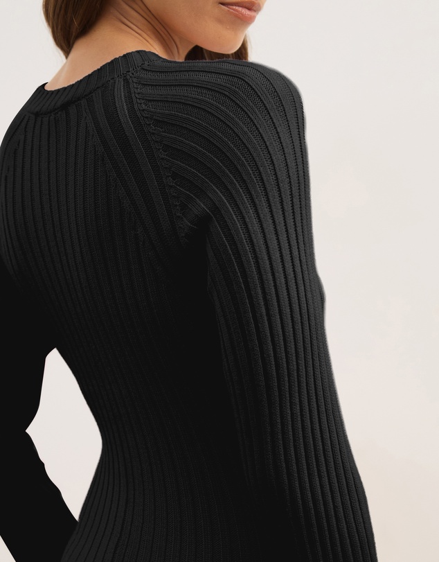 Atmos&Here - Avery Rib Knit Maxi Dress