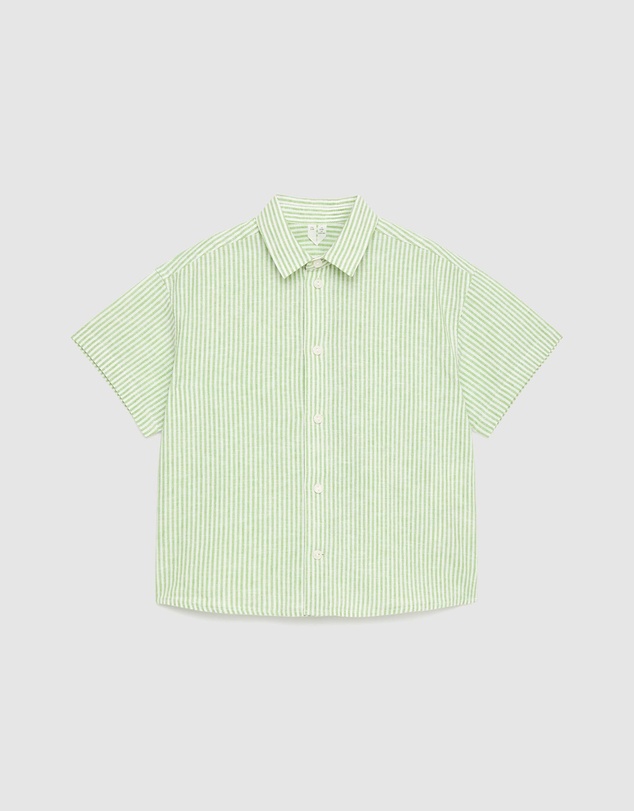 ARKET - Mats SS Linen Shirt - Kids-Teens