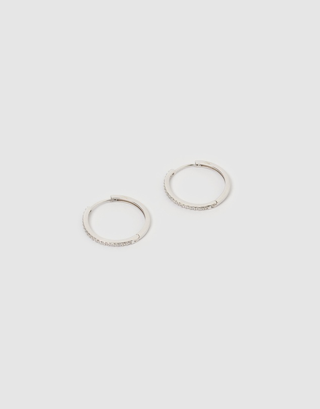 Izoa - Rae Hoop Earrings
