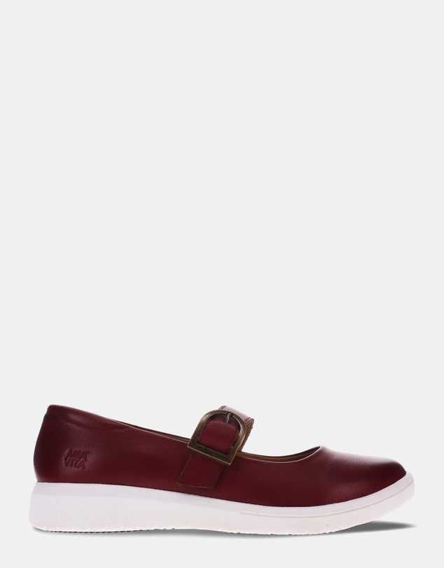Mia Vita - Besty Mary-Jane - Burgundy