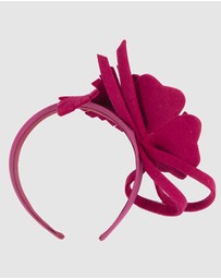 Max Alexander - Felt Magenta Flower Fascinator