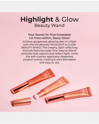 MCoBeauty - Highlight & Glow Beauty Wand - Peach Glow