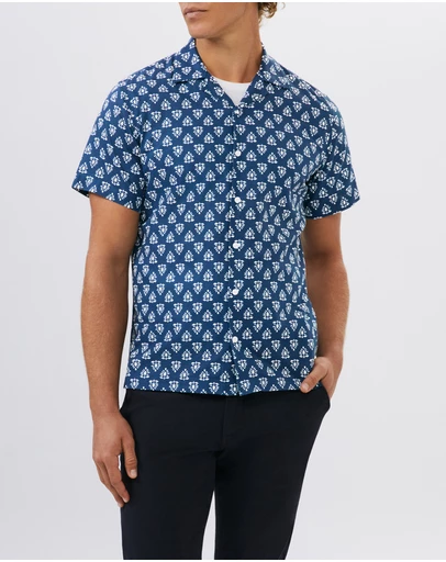 Van Heusen - Linen Cotton Blend Shirt