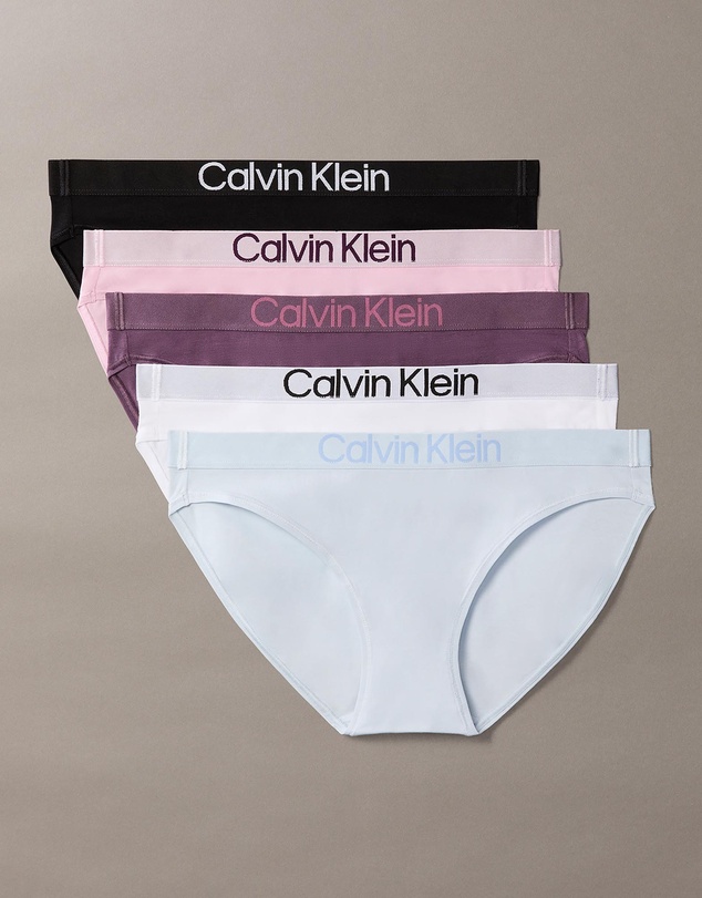 Calvin Klein - 5-Pack Cotton Stretch Bikini Briefs