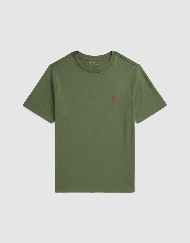 Polo Ralph Lauren - Cotton Jersey Crewneck Tee - ICONIC EXCLUSIVE - Teens