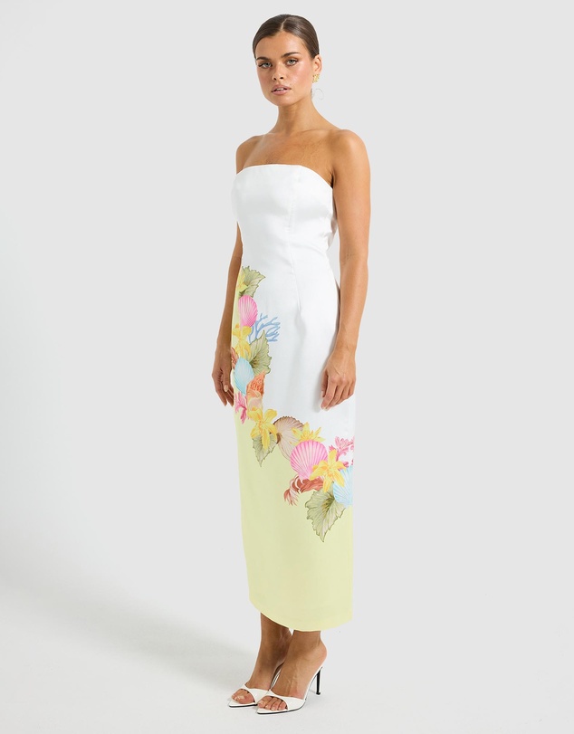 Pasduchas - Cove Strapless Midi Dress