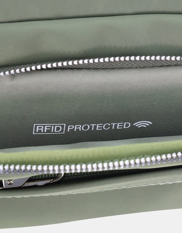 Pierre Cardin - Pierre Cardin RFID Anti-Theft Nylon Crossbody Bag