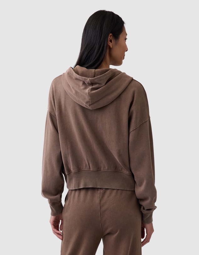 GAP - VintageSoft Terry Zip Hoodie