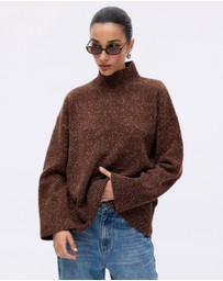 Minima Esenciales - Rae Merino Wool Silk Blend Jumper