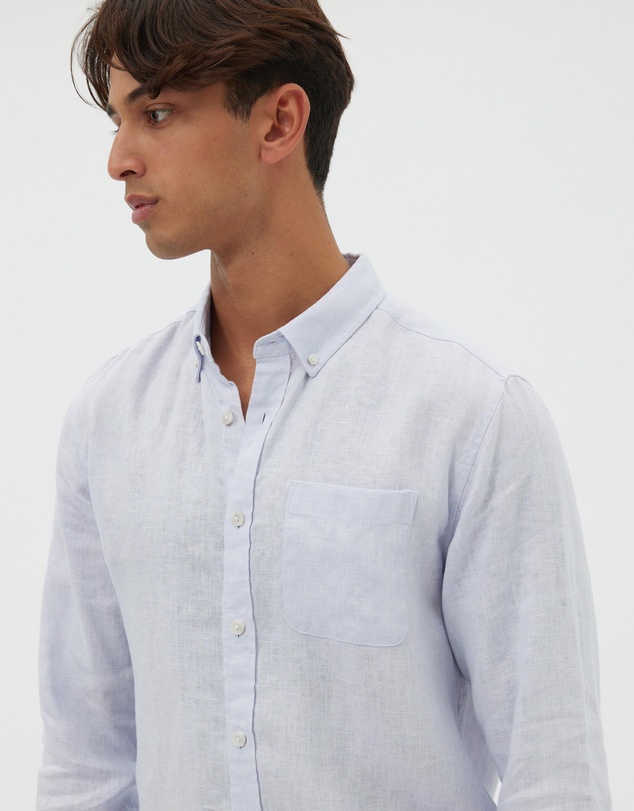 AERE - Linen Oxford Shirt