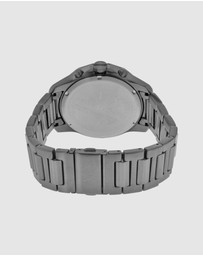 Armani Exchange - Gun-Metal Chronograph Watch