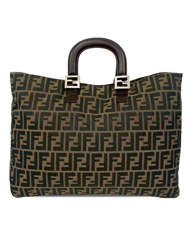 Pre-Loved by Azura Reborn - Pre-Loved Large Zucca Canvas Twins Tote