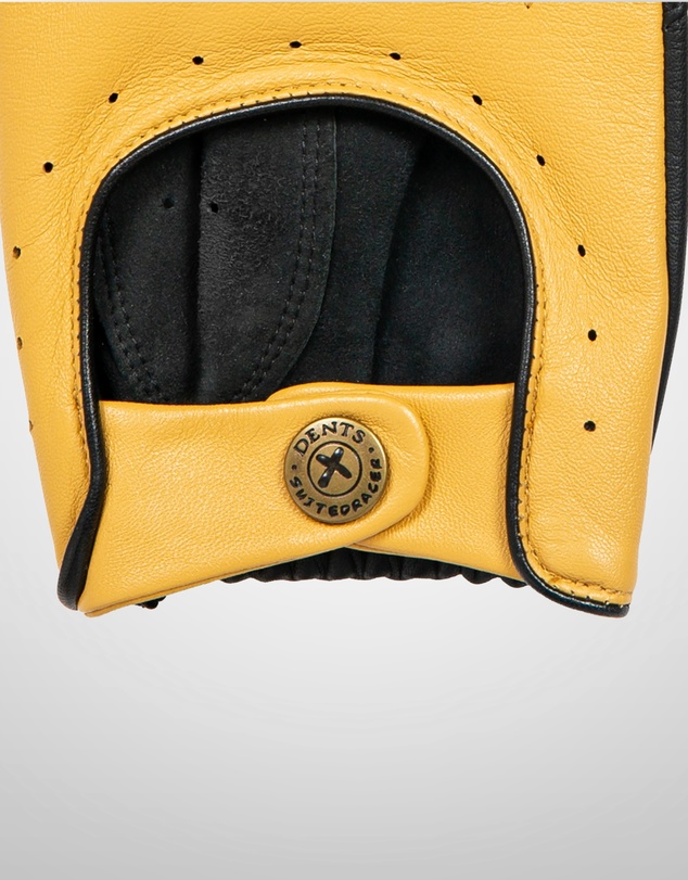 DENTS - The Suited Racer Touch Screen Genuine Leather Driving Gloves