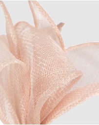 Max Alexander - Blush Sinamay Bow Fascinator