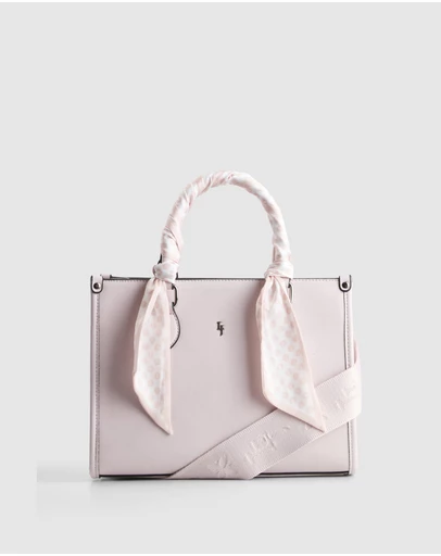Laura Jones - Small Tote Bag With Scarf