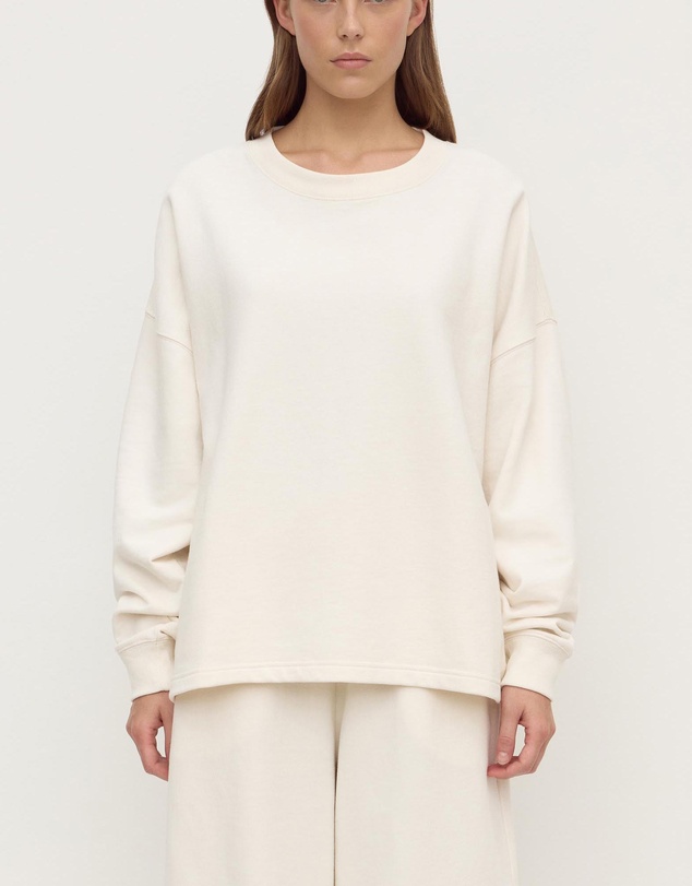 Assembly Label - Brushed Cotton Lounge Sweater