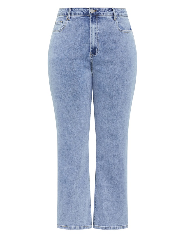 City Chic - Harley Fit Dani Straight Leg Jean
