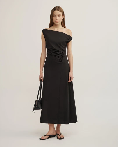 Witchery - Off Shoulder Gather Midi Dress