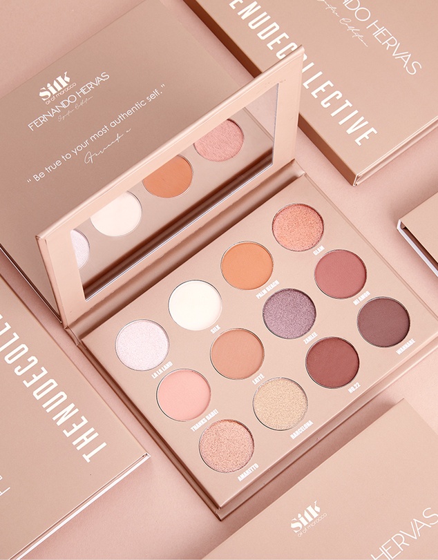 Silk Oil of Morocco - Silk x Fernando Hervas The Nude Collective Eyeshadow Palette