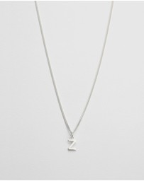 Kirstin Ash - Z Outline Initial Necklace